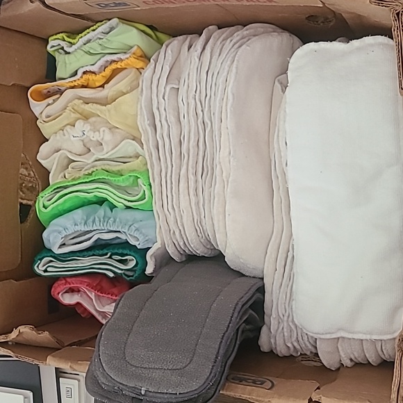 Washable Cloth Adjustable Baby Diapers LOT - Picture 5 of 5